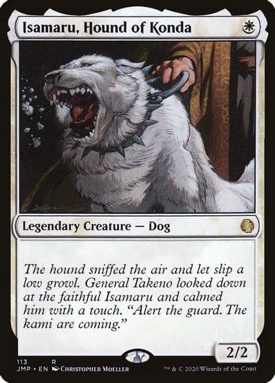 Isamaru Hound of Konda Jumpstart Magic card