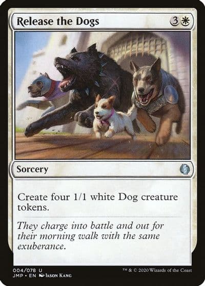Release the Dogs Jumpstart Magic card