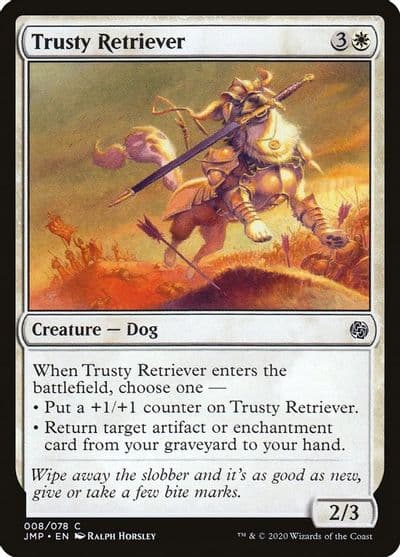 Trusty Retriever Jumpstart Magic card