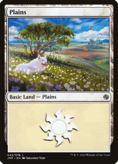 Plains 045 Jumpstart Magic card
