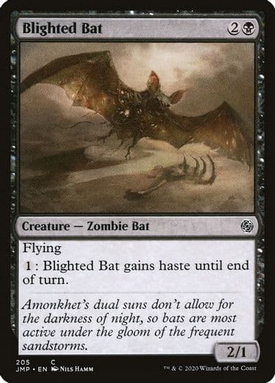 Blighted Bat Jumpstart Magic card