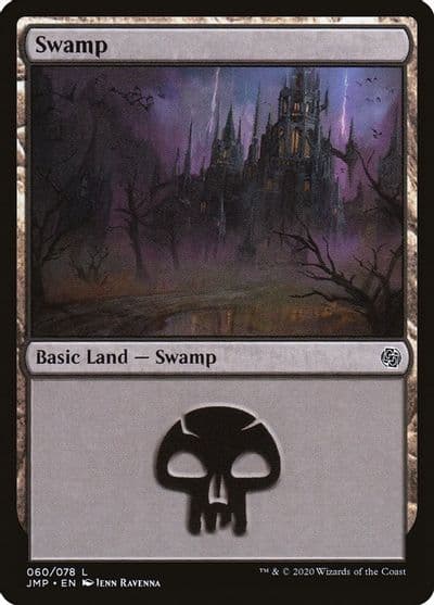 Swamp 060 Jumpstart Magic card