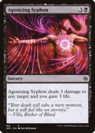 Agonizing Syphon Jumpstart Magic card