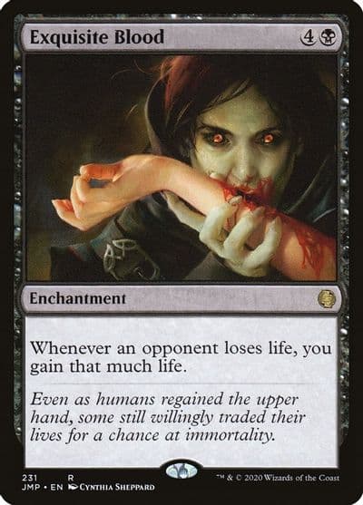 Exquisite Blood Jumpstart Magic card