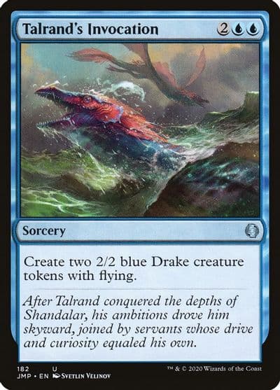 Talrands Invocation Jumpstart Magic card