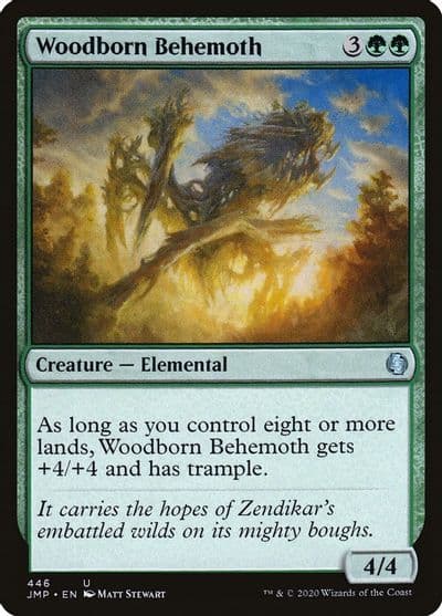Woodborn Behemoth Jumpstart Magic card