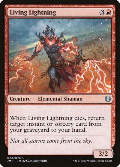 Living Lightning Jumpstart Magic card
