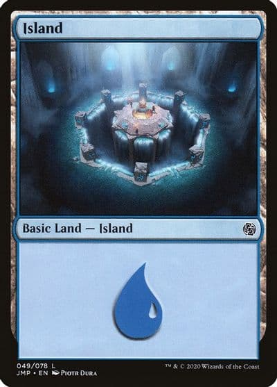 Island 049 Jumpstart Magic card