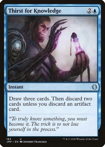 Thirst for Knowledge Jumpstart Magic card