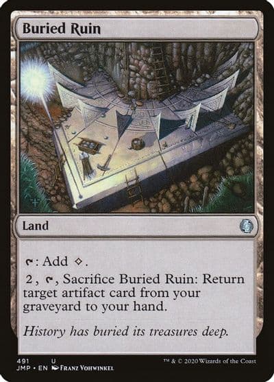 Buried Ruin Jumpstart Magic card