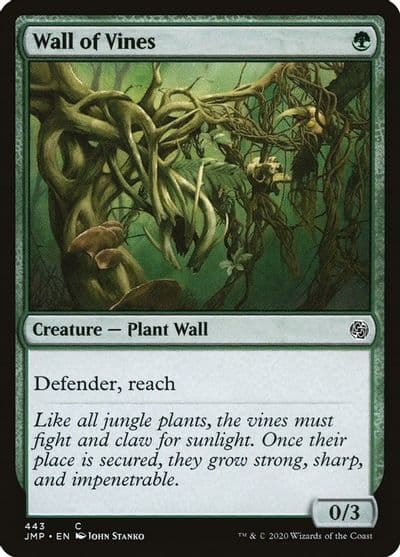 Wall of Vines Jumpstart Magic card