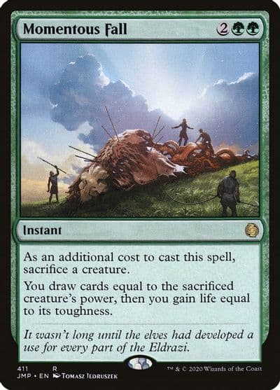 Momentous Fall Jumpstart Magic card