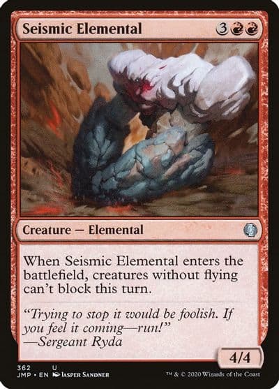 Seismic Elemental Jumpstart Magic card