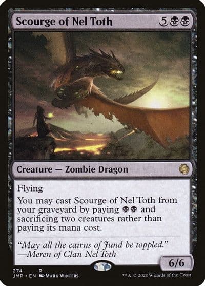 Scourge of Nel Toth Jumpstart Magic card