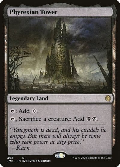 Phyrexian Tower Jumpstart Magic card