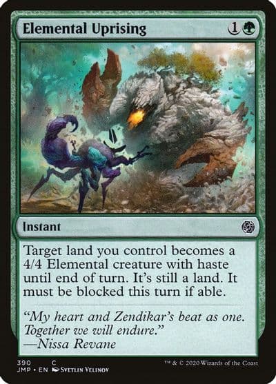 Elemental Uprising Jumpstart Magic card