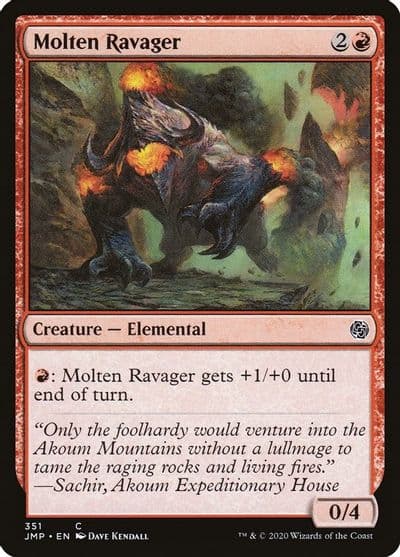 Molten Ravager Jumpstart Magic card