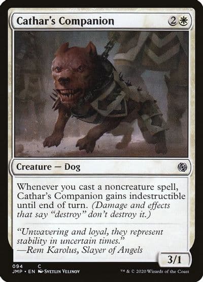 Cathars Companion Jumpstart Magic card