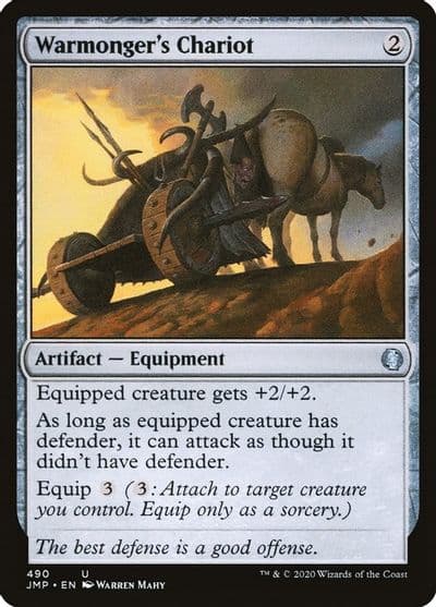 Warmongers Chariot Jumpstart Magic card