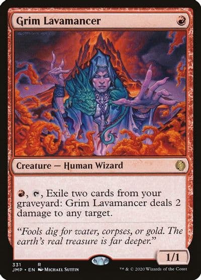 Grim Lavamancer Jumpstart Magic card