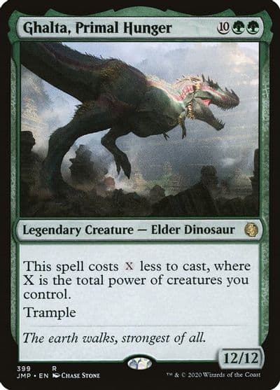 Ghalta Primal Hunger Jumpstart Magic card
