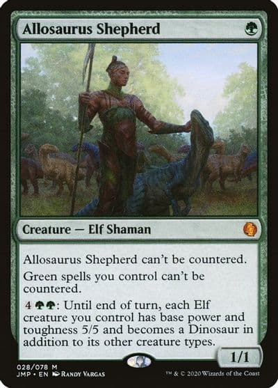 Allosaurus Shepherd Jumpstart Magic card