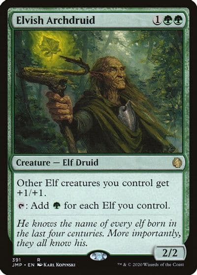 Elvish Archdruid Jumpstart Magic card