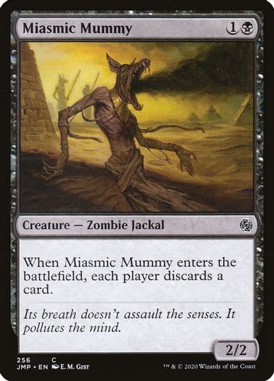 Miasmic Mummy Jumpstart Magic card