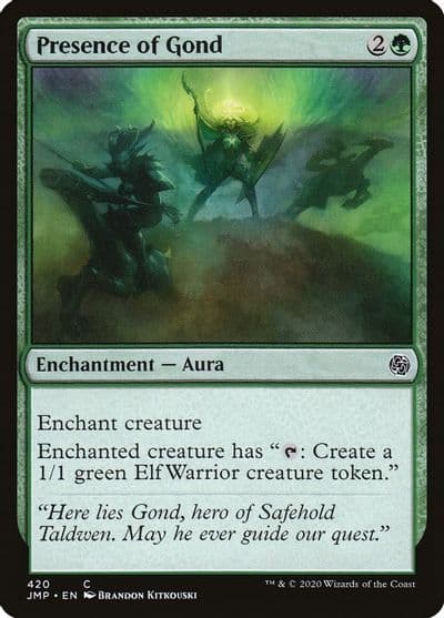 Presence of Gond Jumpstart Magic card