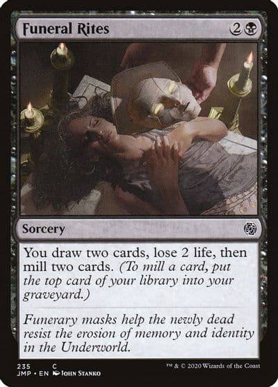 Funeral Rites Jumpstart Magic card