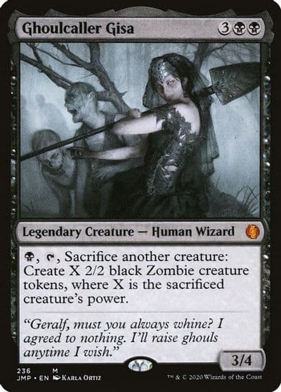 Ghoulcaller Gisa Jumpstart Magic card