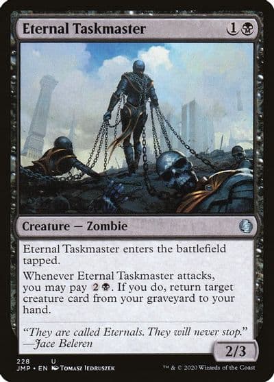 Eternal Taskmaster Jumpstart Magic card