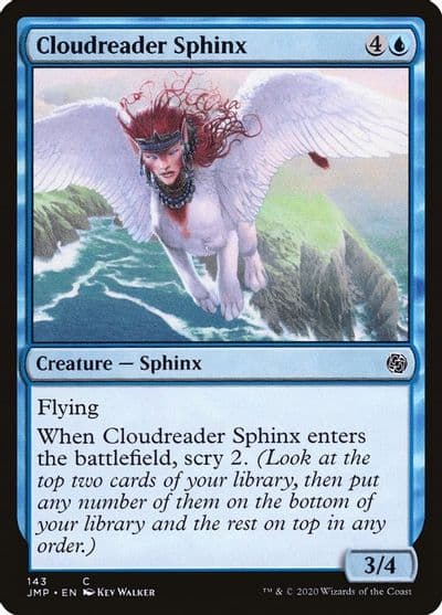 Cloudreader Sphinx Jumpstart Magic card