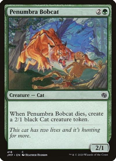 Penumbra Bobcat Jumpstart Magic card