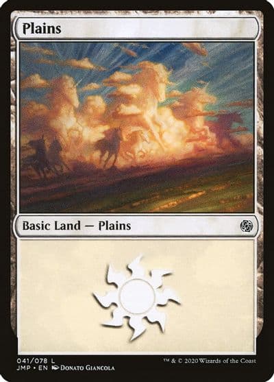 Plains 041 Jumpstart Magic card
