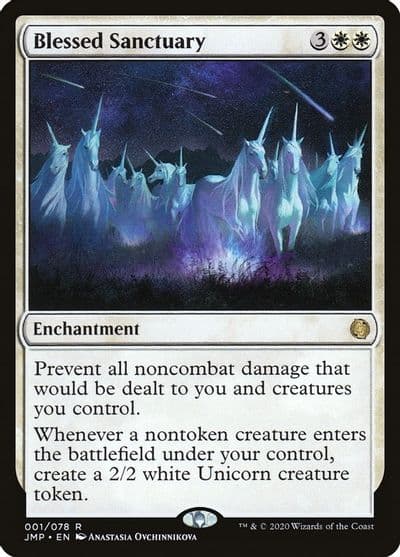 Blessed Sanctuary Jumpstart Magic card