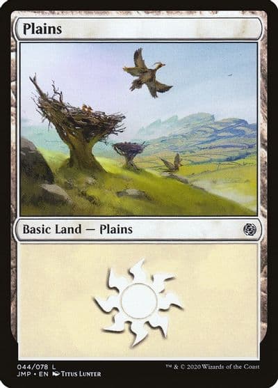 Plains 044 Jumpstart Magic card