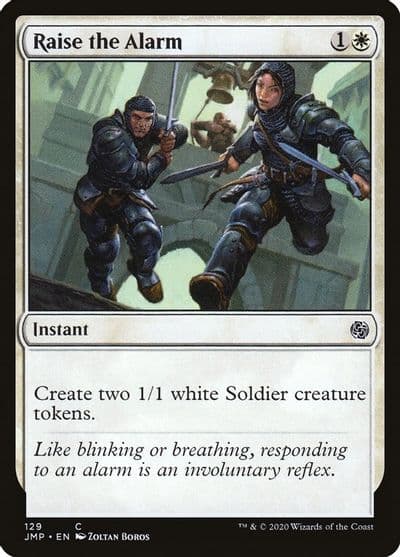 Raise the Alarm Jumpstart Magic card