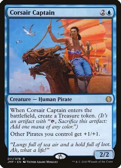 Corsair Captain Jumpstart Magic card