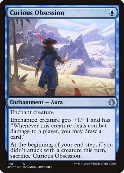 Curious Obsession Jumpstart Magic card