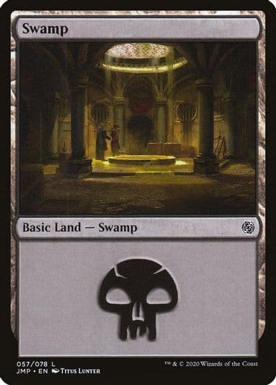 Swamp 057 Jumpstart Magic card