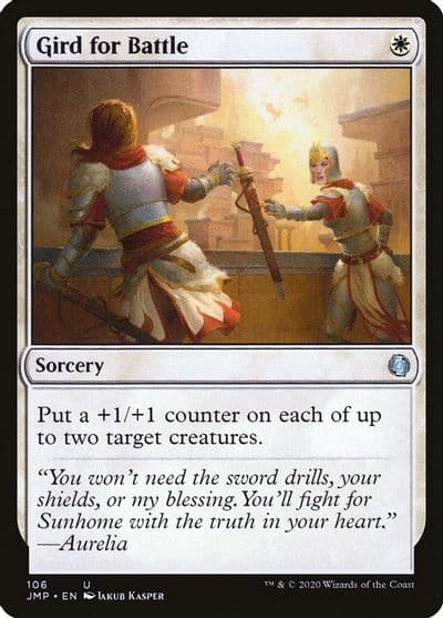 Gird for Battle Jumpstart Magic card