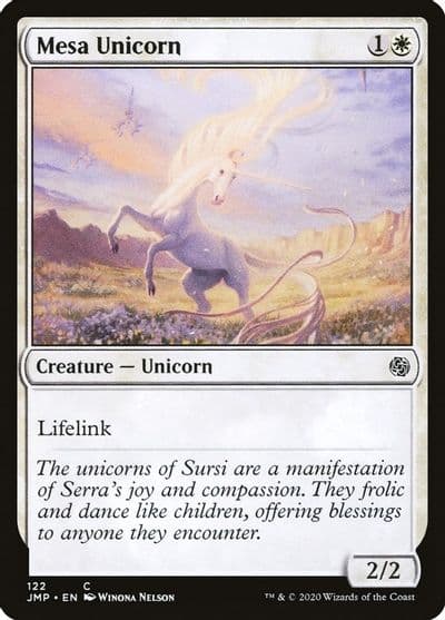Mesa Unicorn Jumpstart Magic card