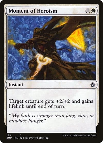 Moment of Heroism Jumpstart Magic card