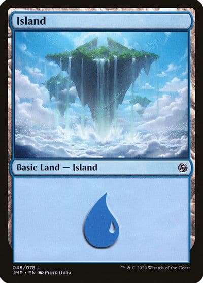 Island 048 Jumpstart Magic card