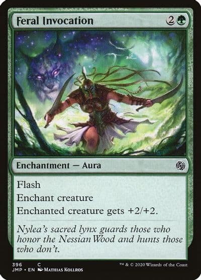 Feral Invocation Jumpstart Magic card