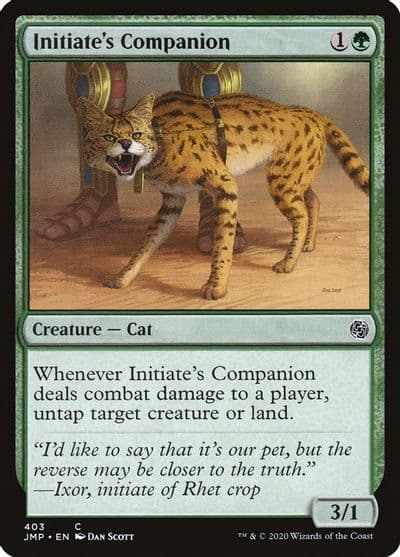 Initiates Companion Jumpstart Magic card