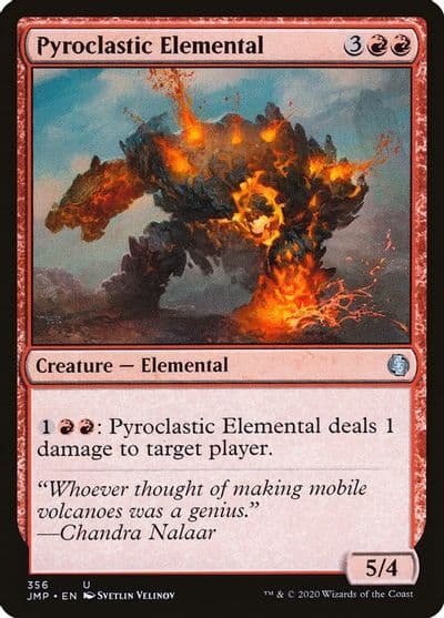 Pyroclastic Elemental Jumpstart Magic card
