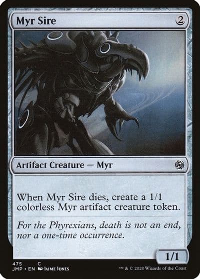 Myr Sire Jumpstart Magic card