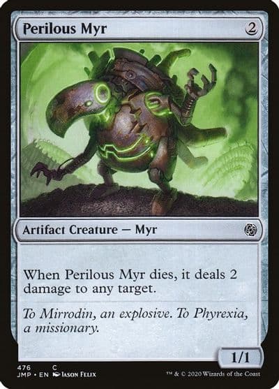 Perilous Myr Jumpstart Magic card